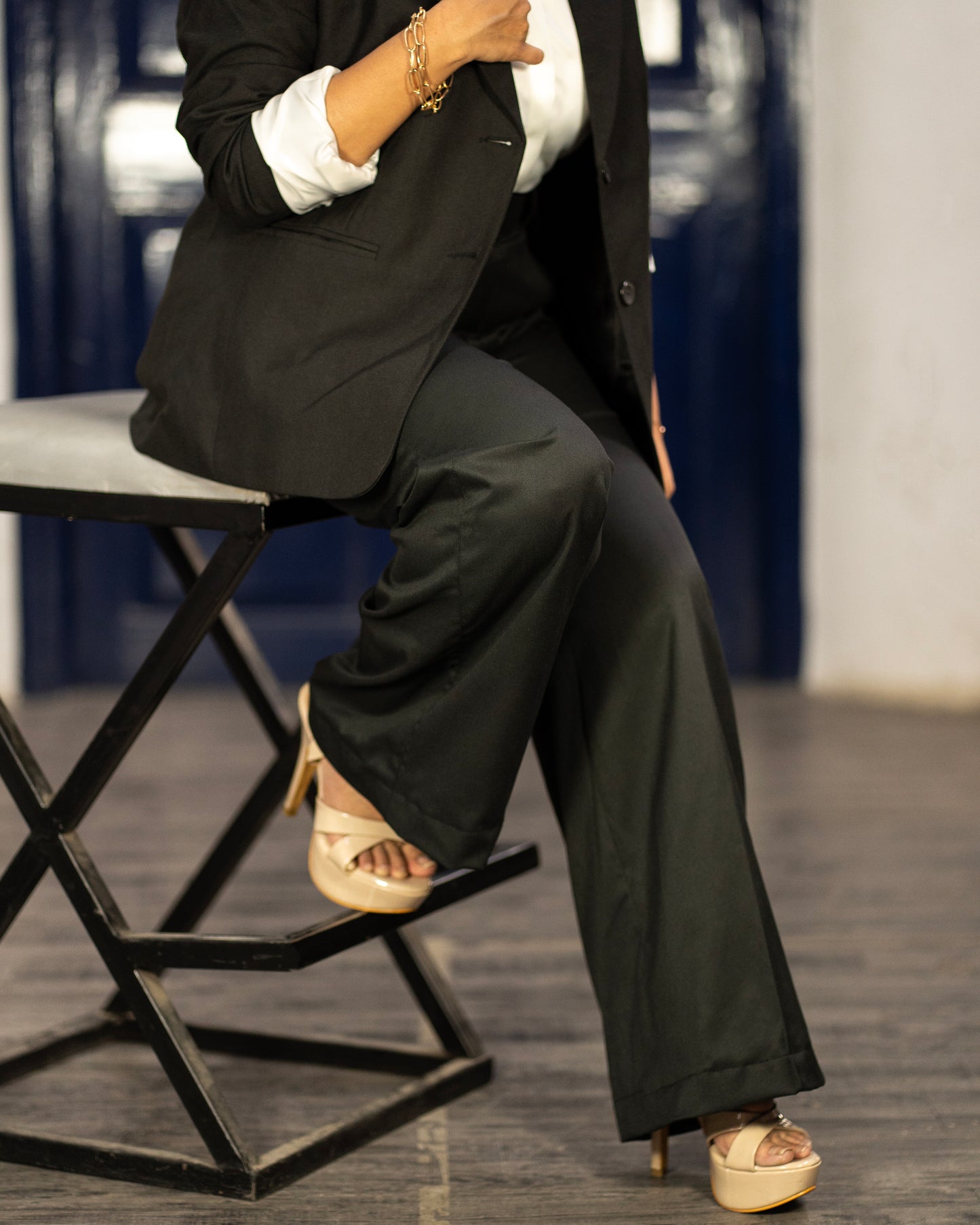 The power move black trouser