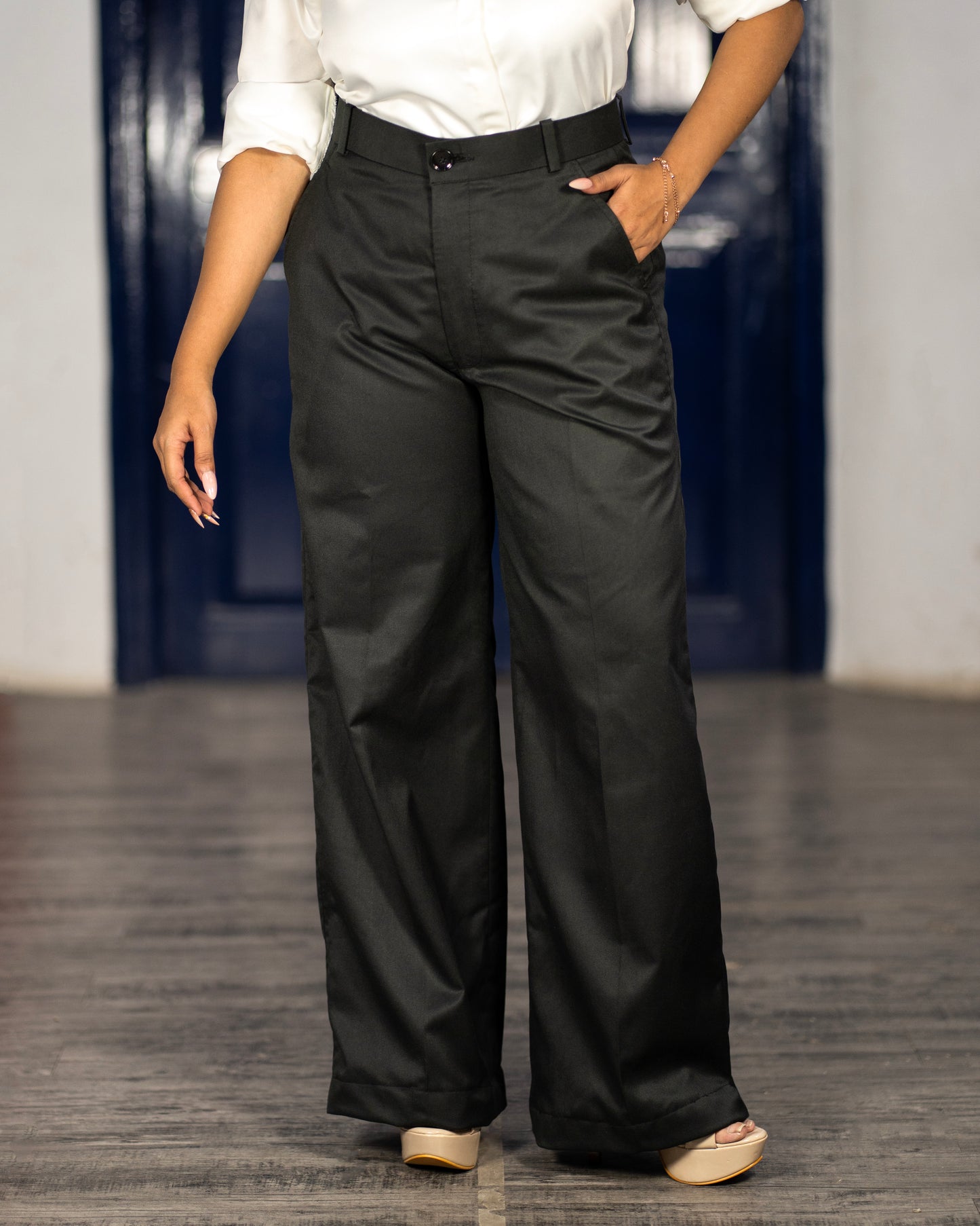 The power move black trouser