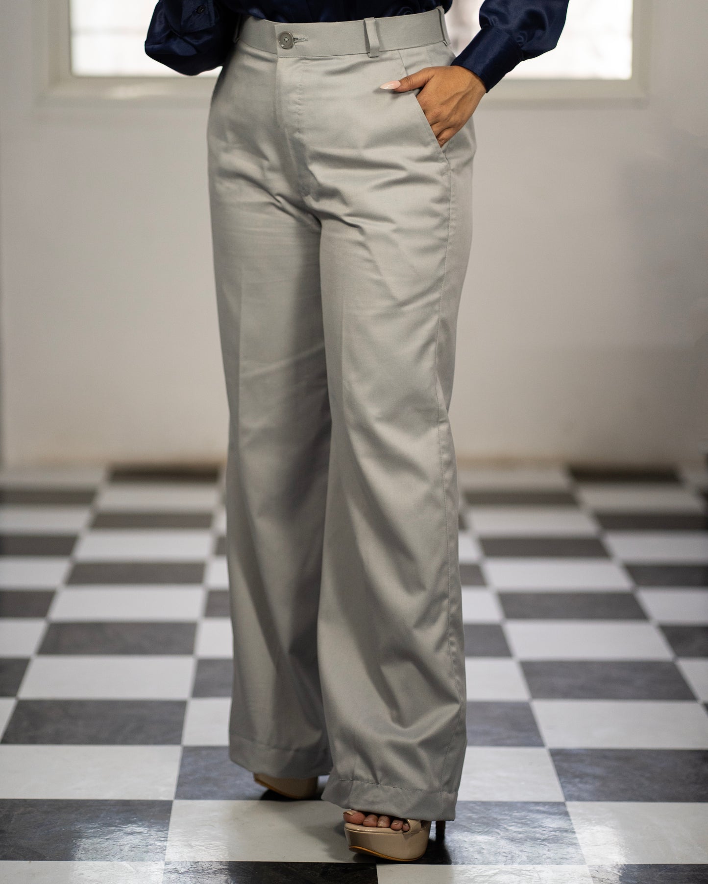 The limitless grey trouser
