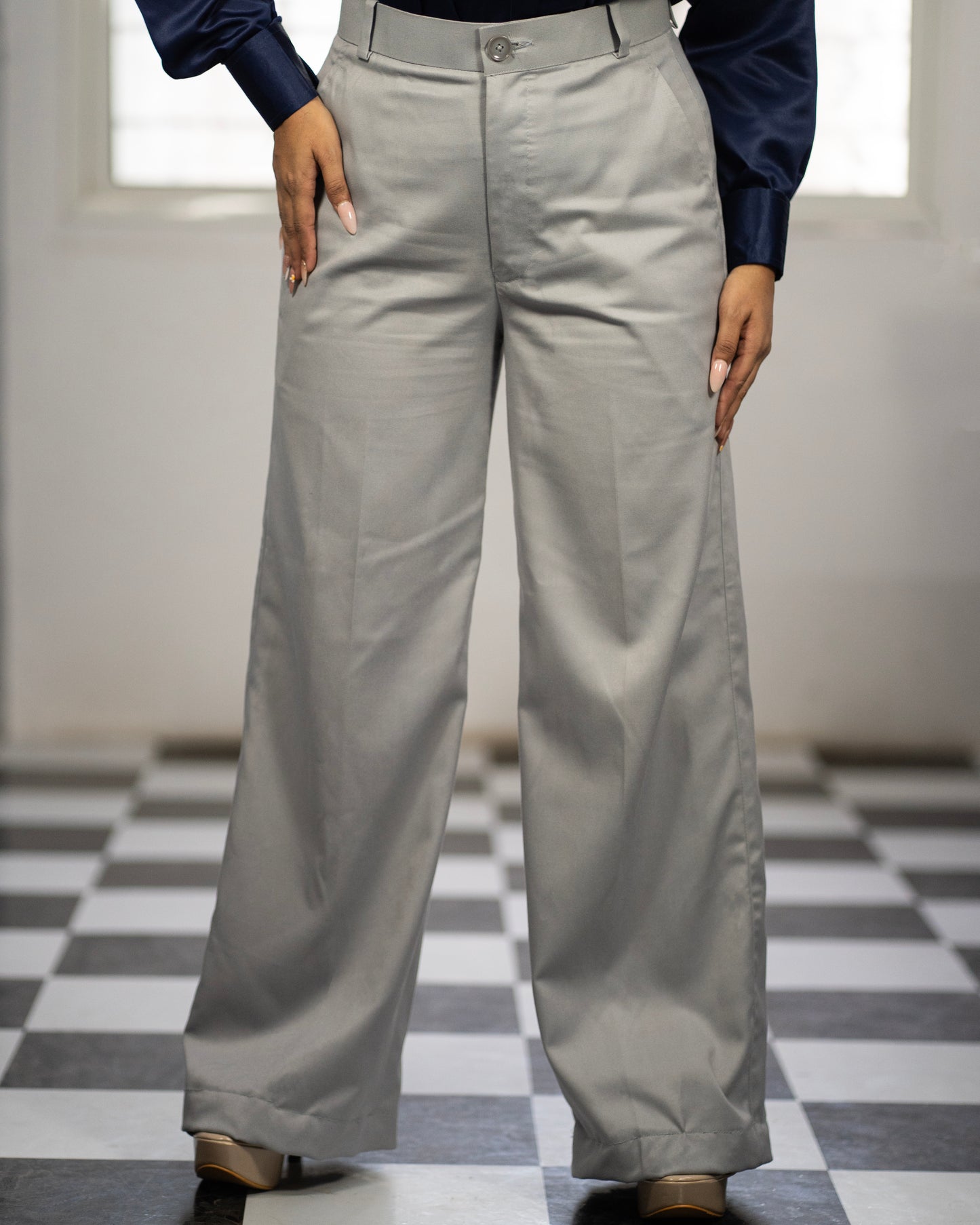 The limitless grey trouser