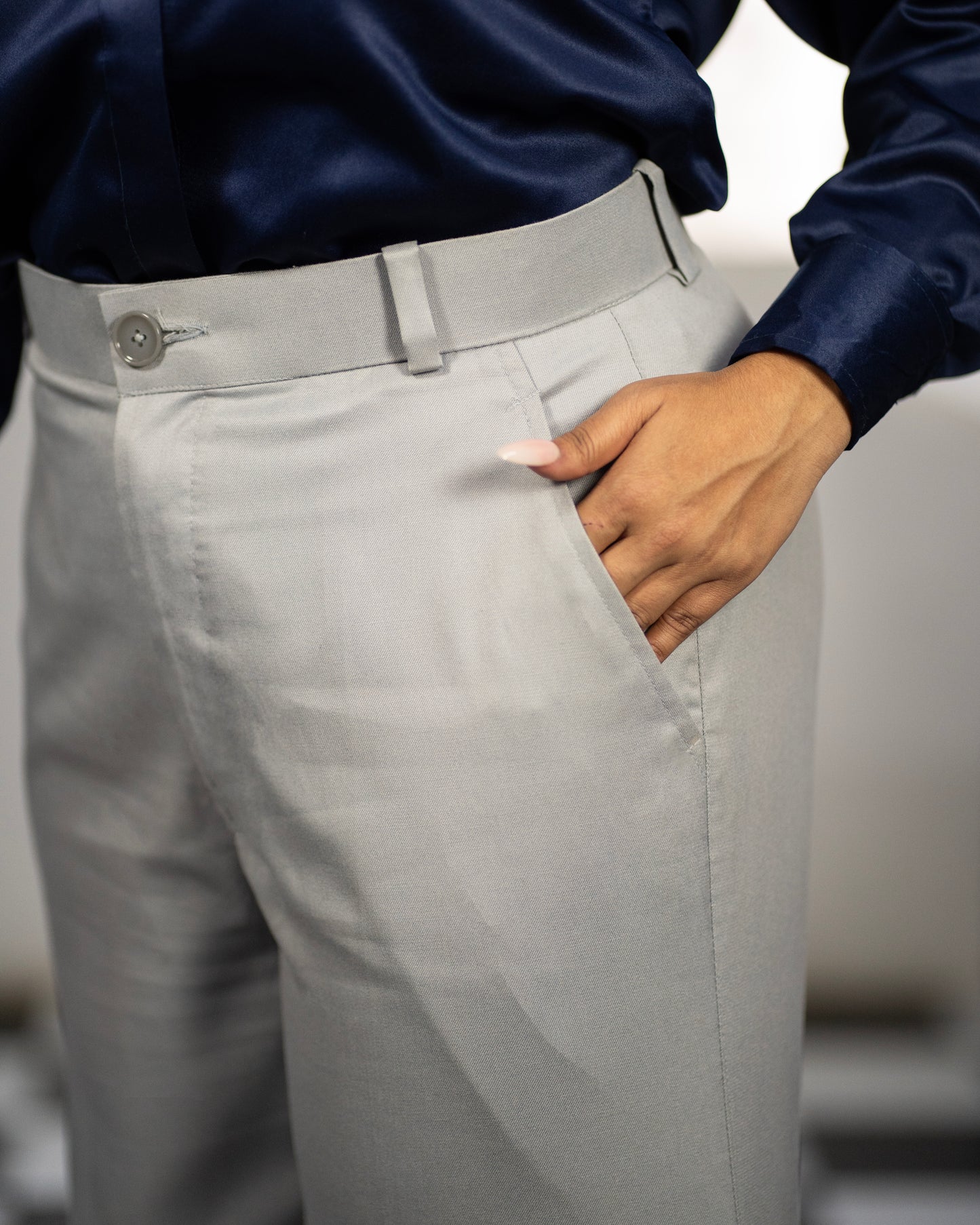 The limitless grey trouser
