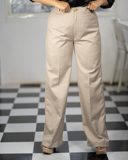 The bold beige Everyday Trouser