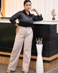 The bold beige Everyday Trouser