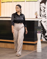 The bold beige Everyday Trouser