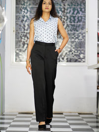 The Onyx Buckle Trouser